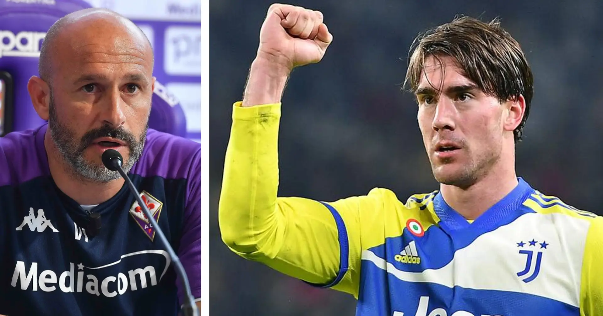 "Vlahovic? È grave se una squadra dipende da un solo giocatore!": Italiano infiamma la vigilia di Juve-Fiorentina