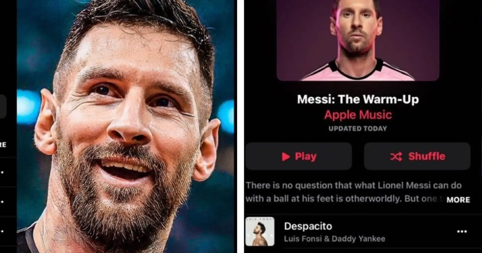 Lionel Messi hat seine Playlist von Apple Music veröffentlicht: Hier gibt es AC/DC, U2 und eine Menge argentinischer Musik