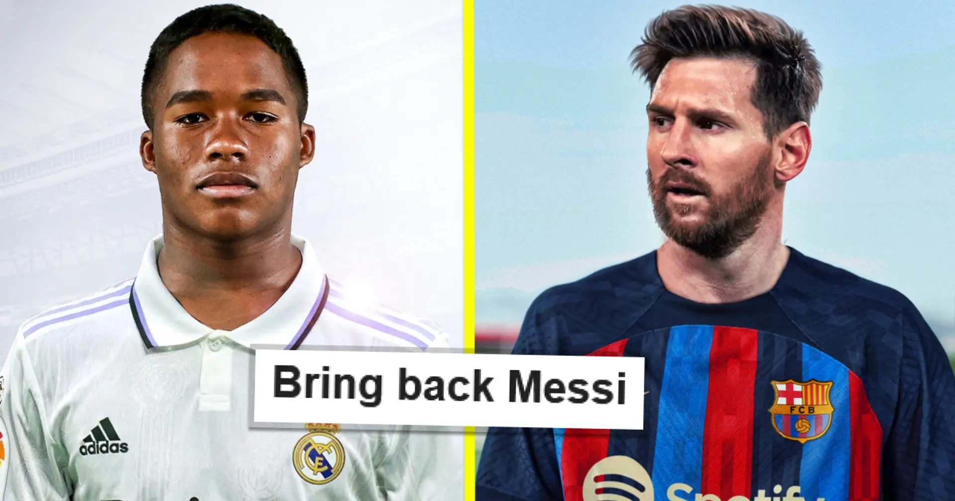 Fan slams Culers after Real Madrid signs Endrick — it has to do with Messi