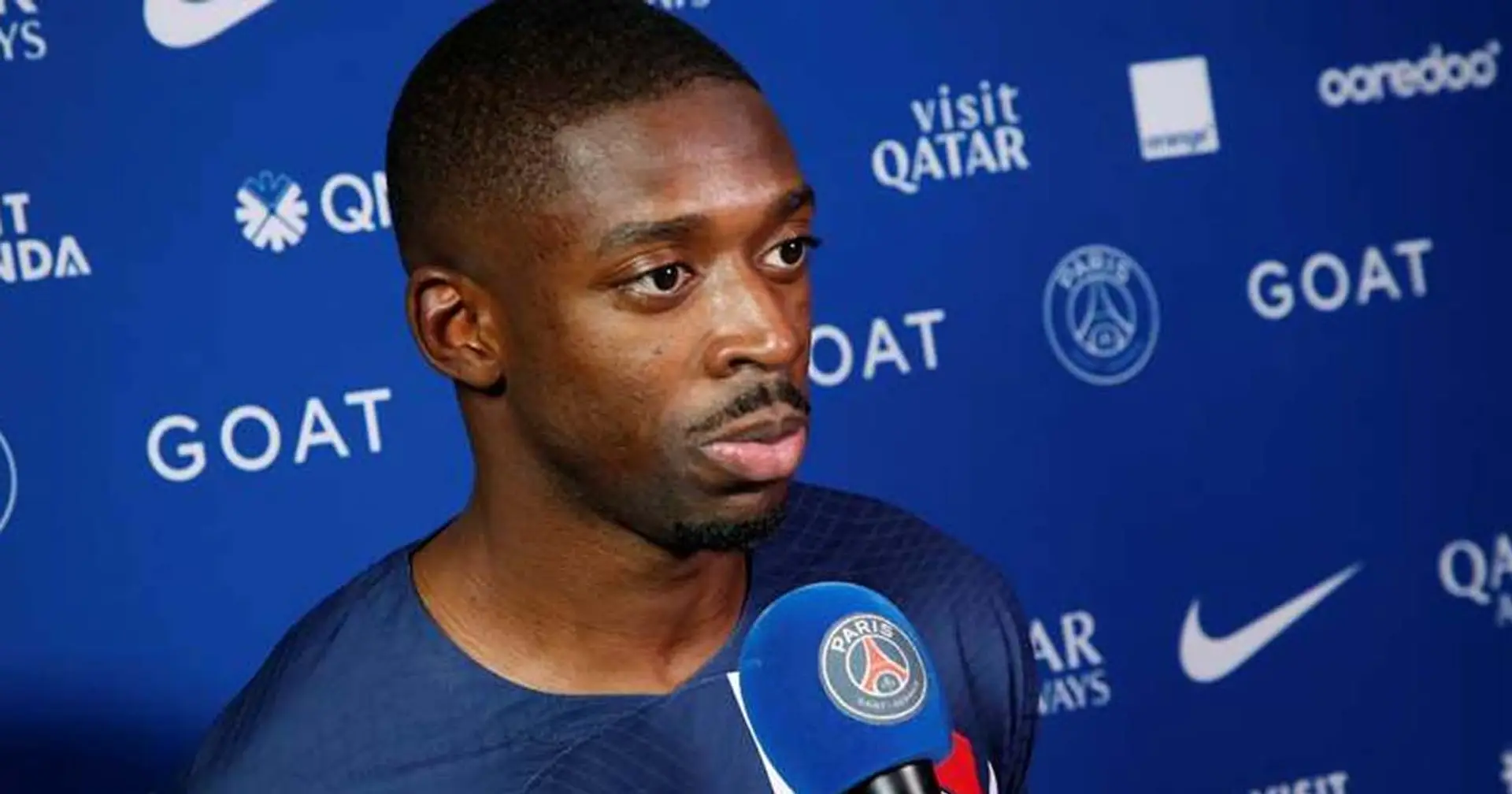"On doit se remettre en question", les mots forts d'Ousmane Dembele après la défaite du PSG vs Toulouse