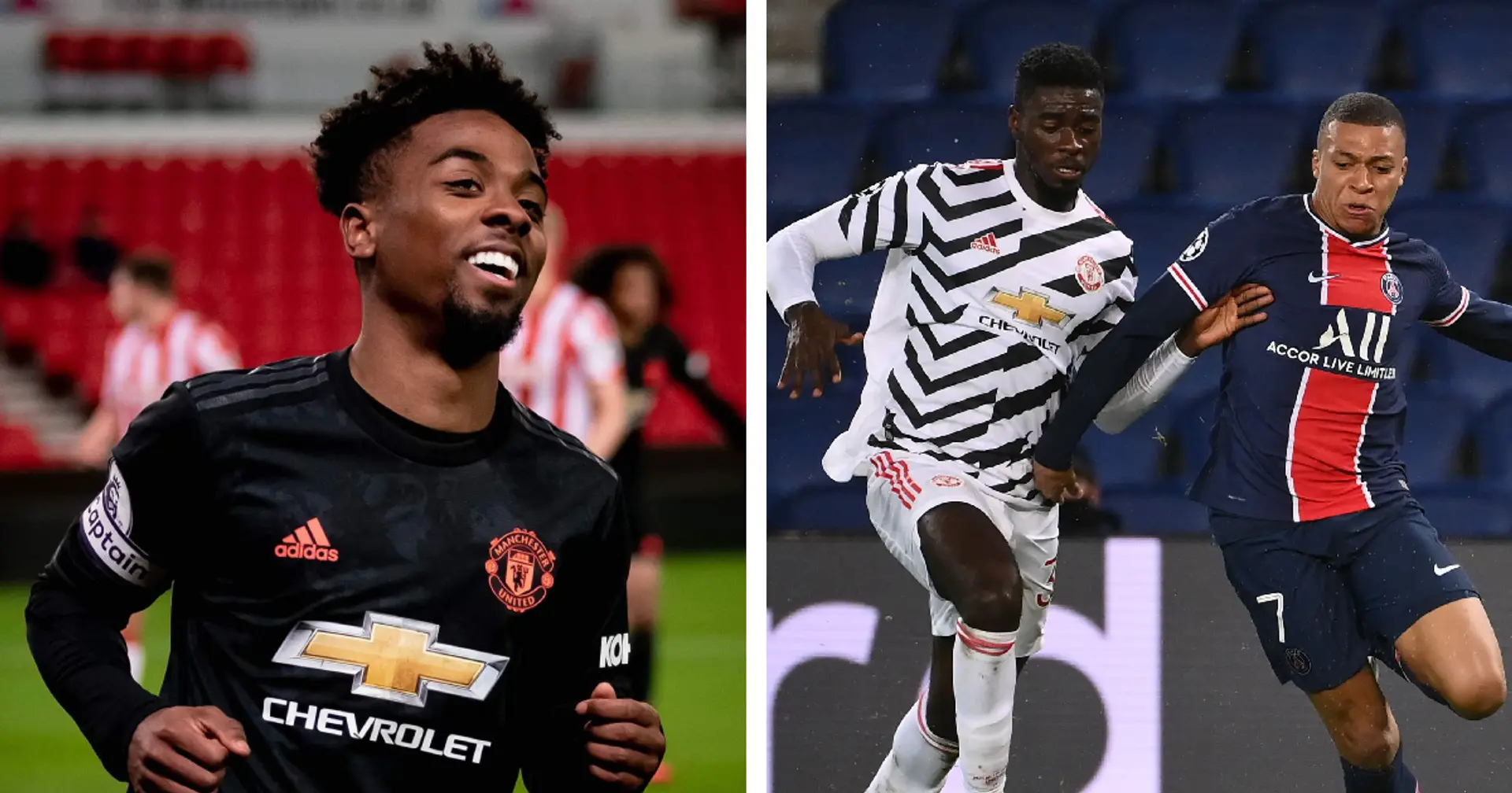Angel Gomes' two-word reaction says everything about Tuanzebe's brilliant show in PSG victory