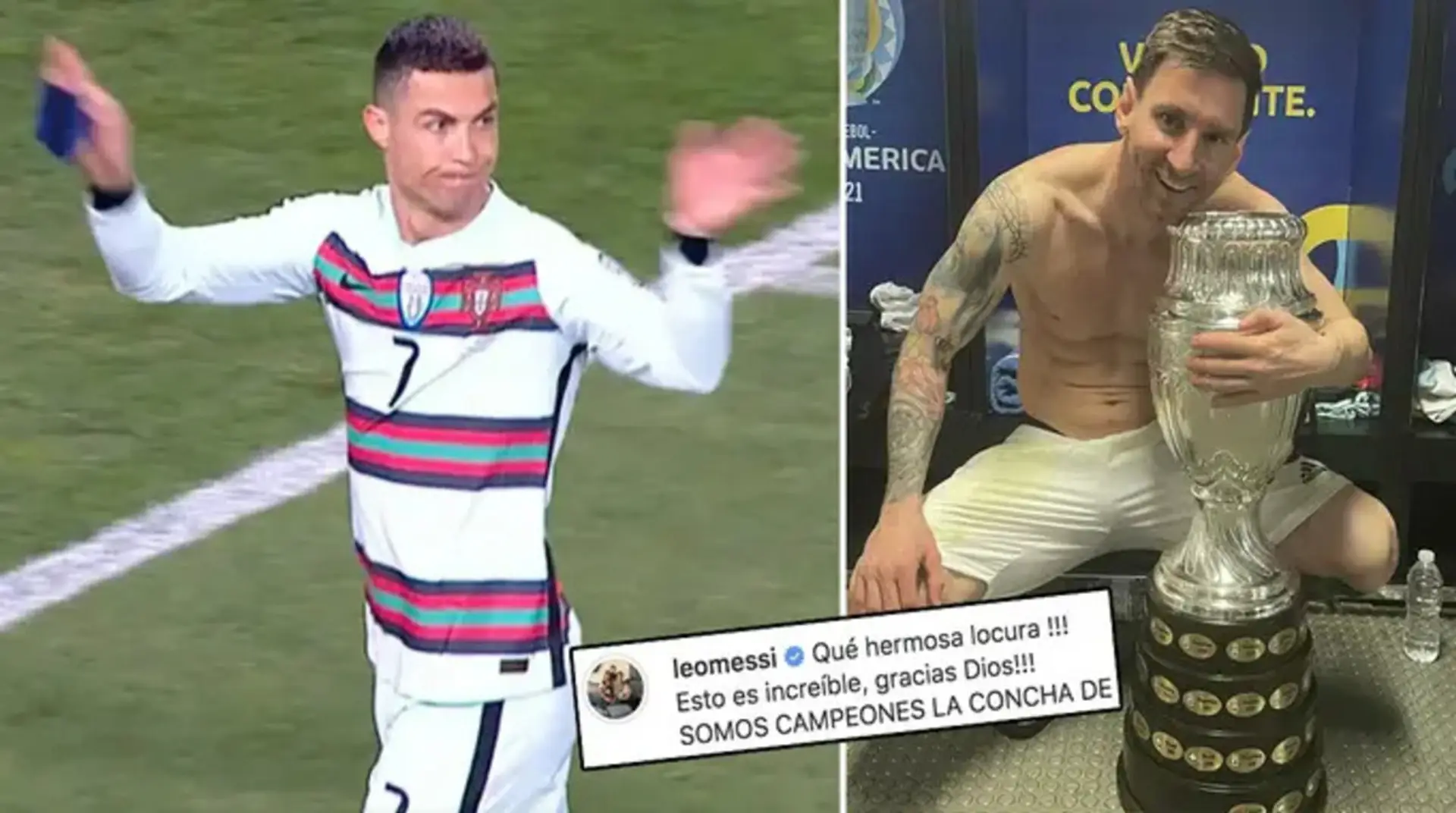 ¡Hola, Cristiano! Messi rompe el enorme récord de Ronaldo en redes sociales