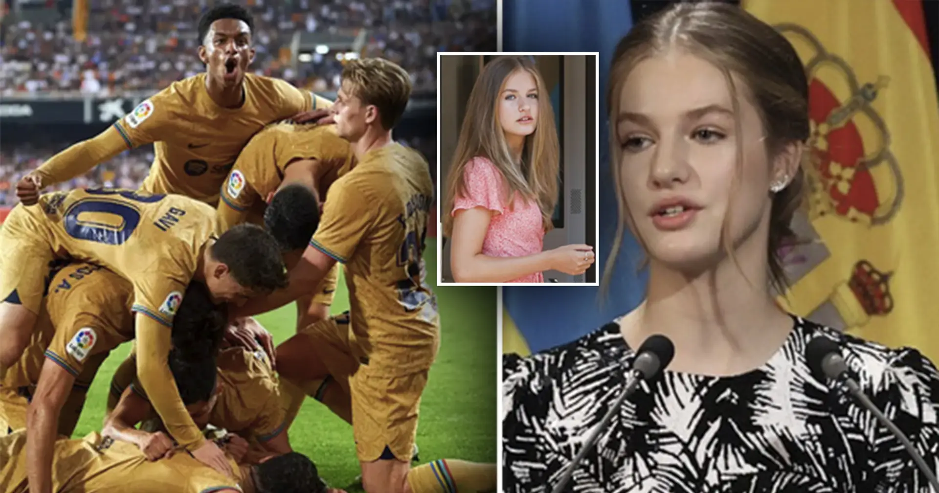17-year-old princess of Spain reportedly has crush on Barca player, it's not Pedri