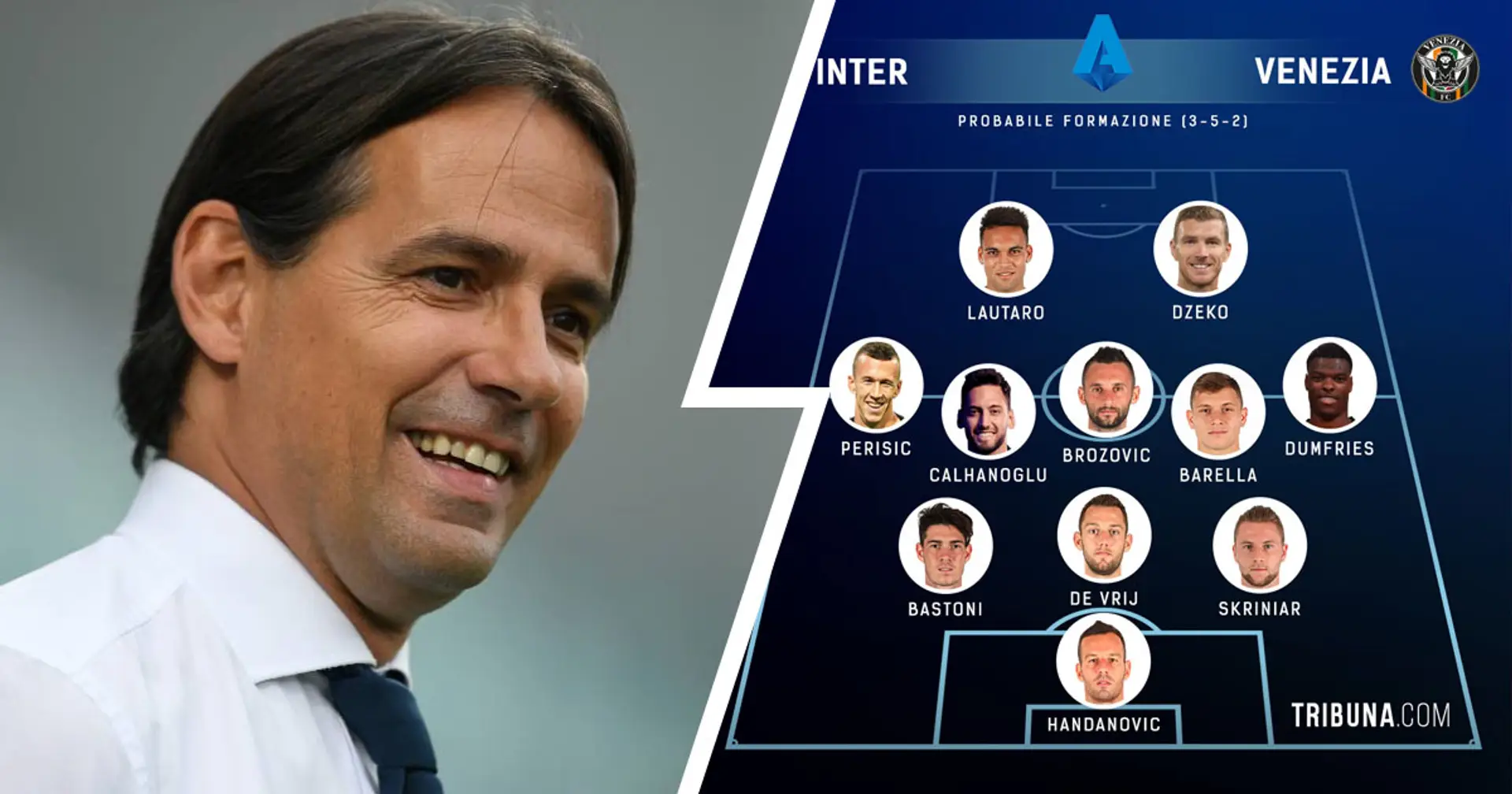 Inter vs Venezia, probabili formazioni e ultime notizie: Inzaghi rinuncia al turnover