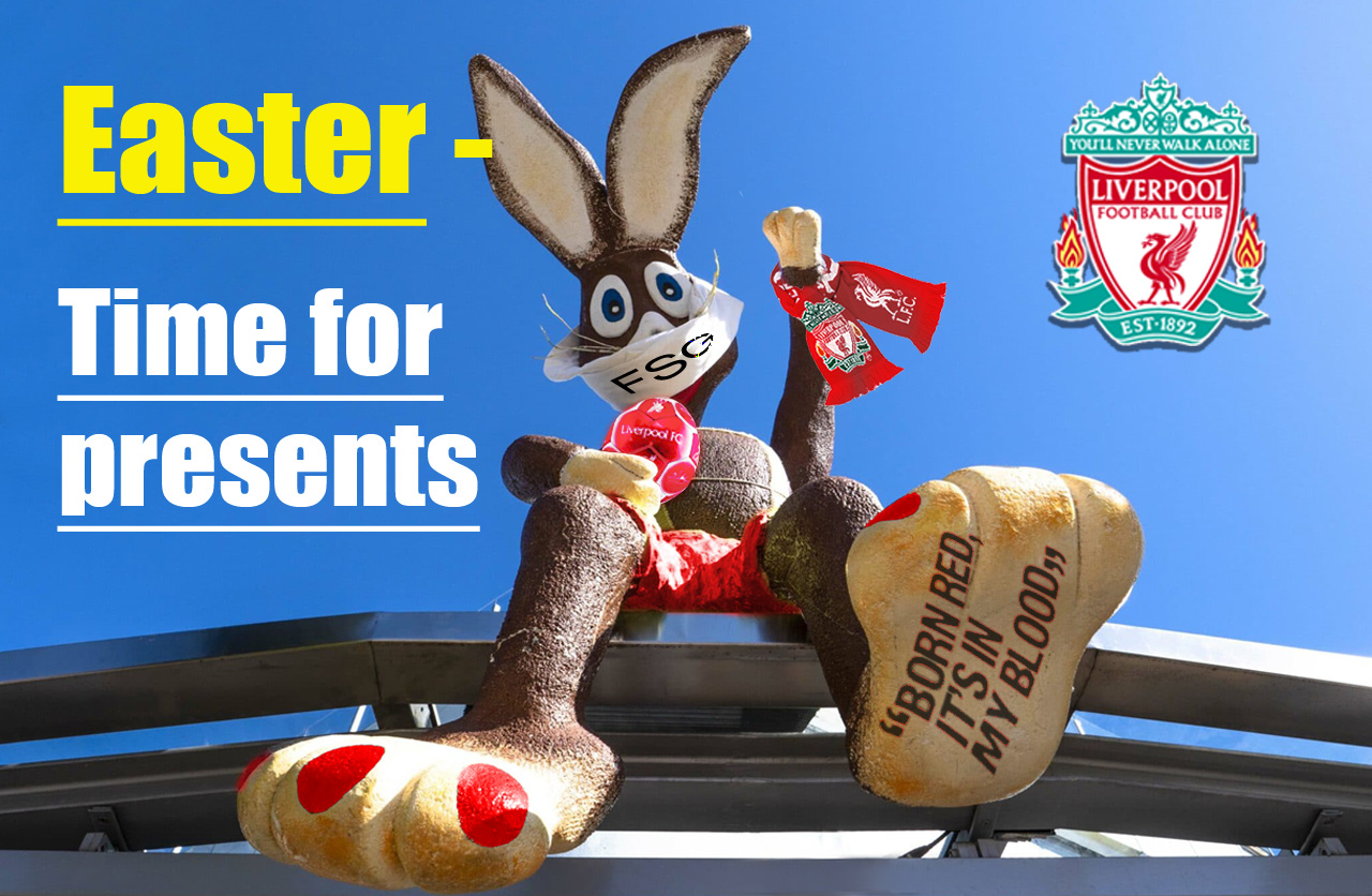 Easter is the right time to give presents and talk about summer transfers.