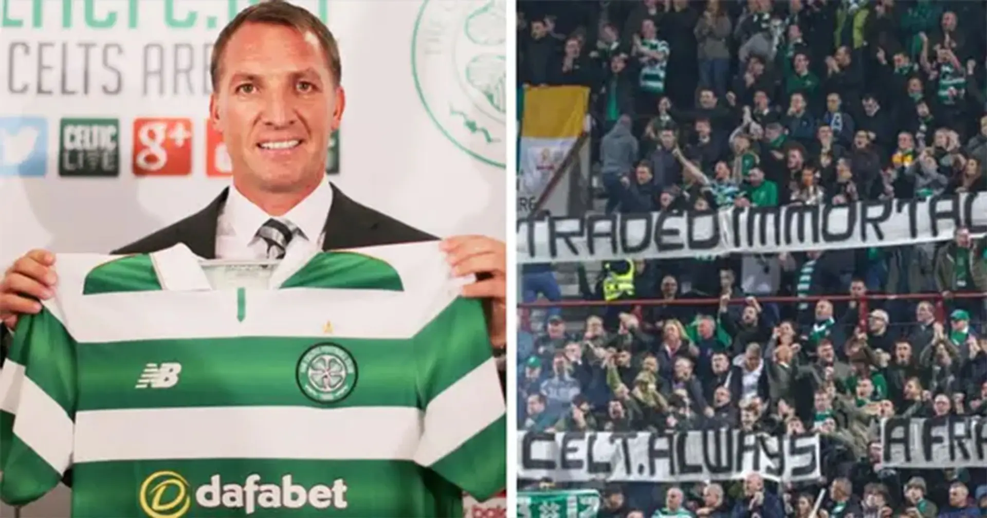 "Niemals ein Kelte, immer ein Betrüger": Celtic-Ultras begrüßen Rodgers zurück im Verein