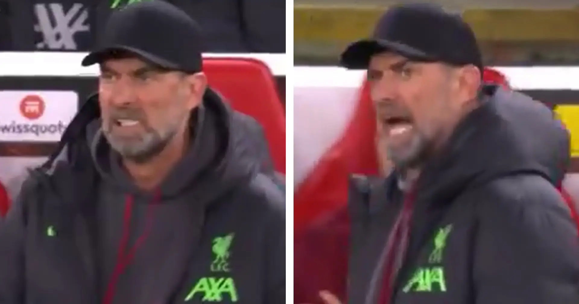 Caught on camera: Jurgen Klopp gets especially frustrated with one Liverpool player in Atalanta defeat