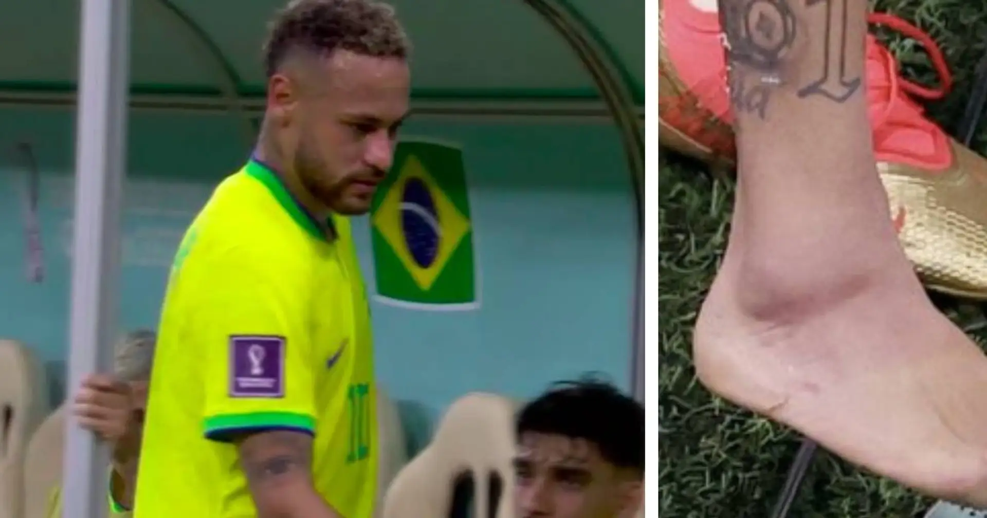 Le verdict est tombé : Neymar souffre d'une entorse à la cheville - les prochaines 24h pour l'avenir du Brésilien à la Coupe du monde