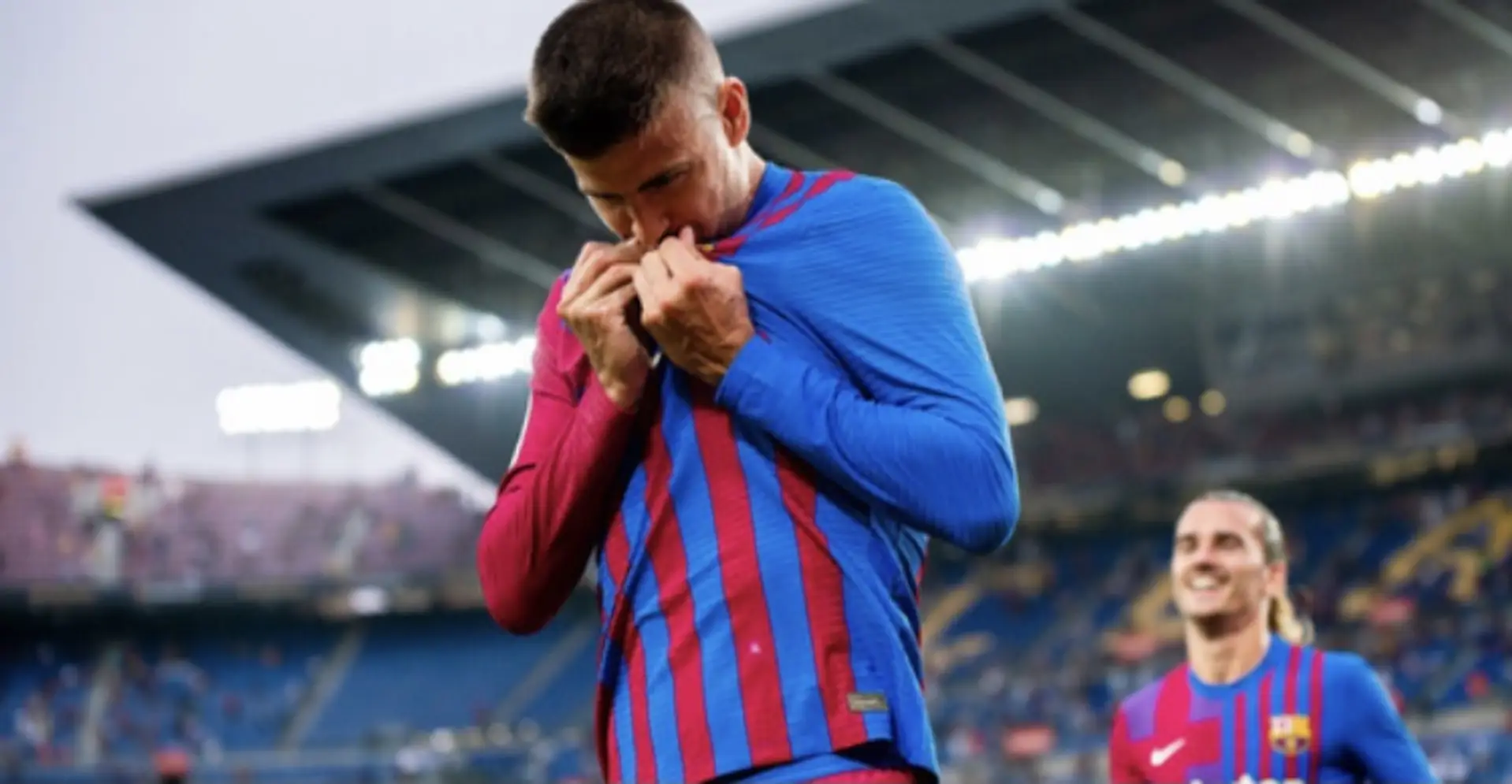 NOT ALL BADGE KISSERS MEAN IT - GERARD PIQUE DOES!