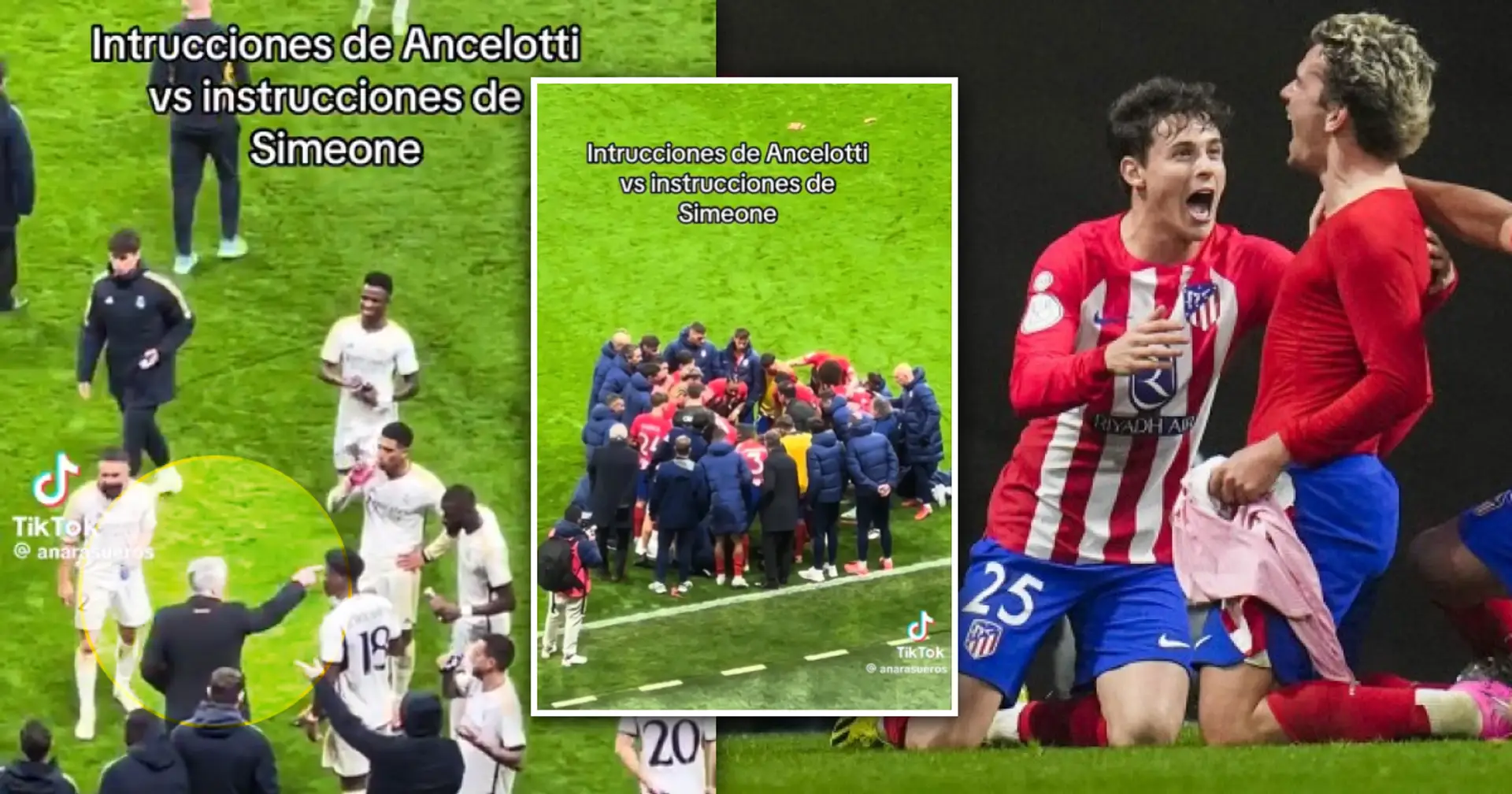 Dans un épisode du choc en Copa del Rey, les fans de l'Atletico célèbrent comme s'ils avaient remporté le trophée
