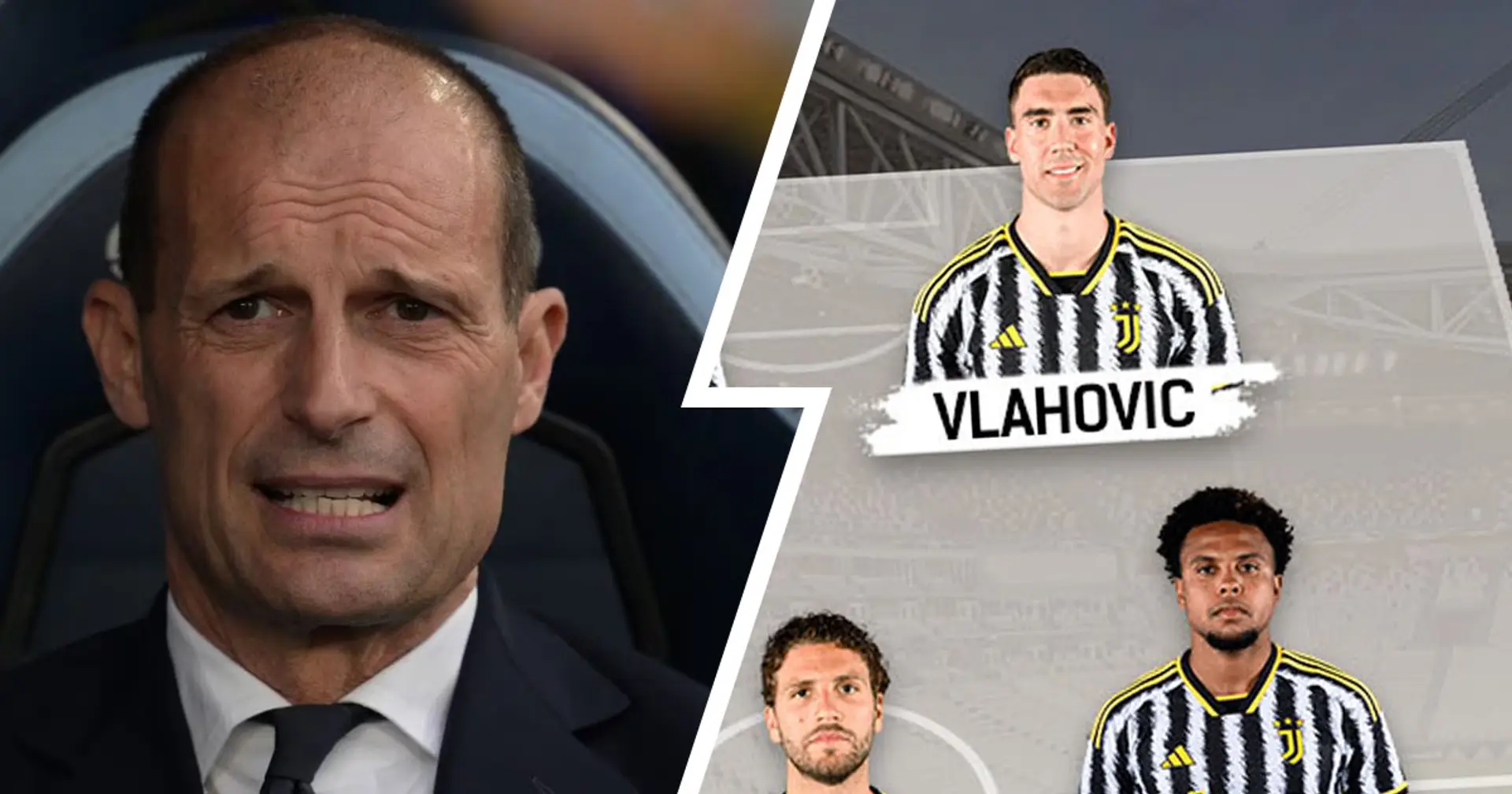 Juventus vs Lazio, formazioni ufficiali: Allegri ritrova Vlahovic in attacco e torna al 3-5-2