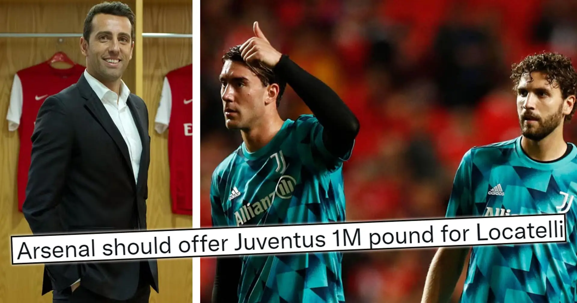 'Offer them £2m for Locatelli and Vlahovic': Arsenal fans react as Juventus might be kicked into Serie B
