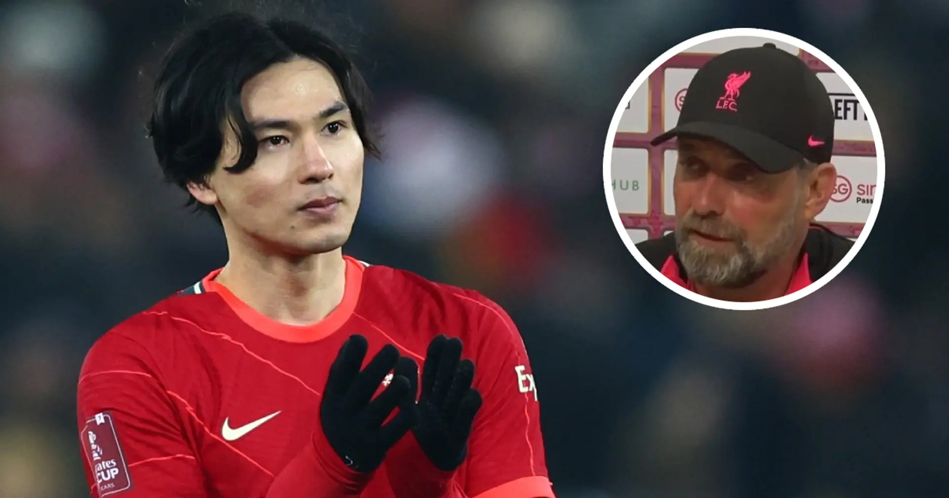 Klopp: 'We miss Minamino ... I would have loved to keep him'