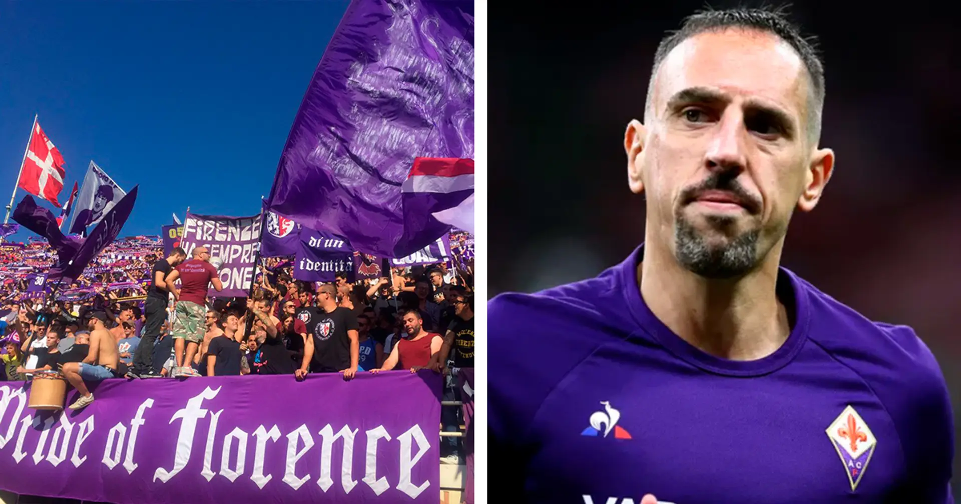 'Wash your mouth out before talking about Florence like that':  Fiorentina ultras hit back at Ribery
