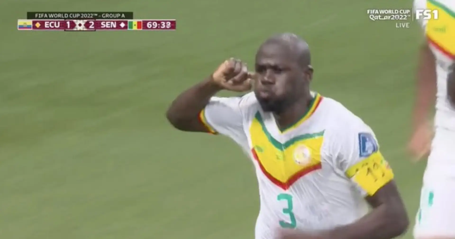 Kalidou Koulibaly's goal takes Senegal to World Cup knockout stage