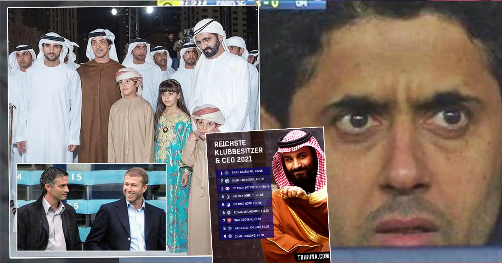 Die reichsten Besitzer und Geschäftsführer europäischer Klubs enthüllt - PSGs Nasser Al-Khelaifi nur auf dem 8. Platz