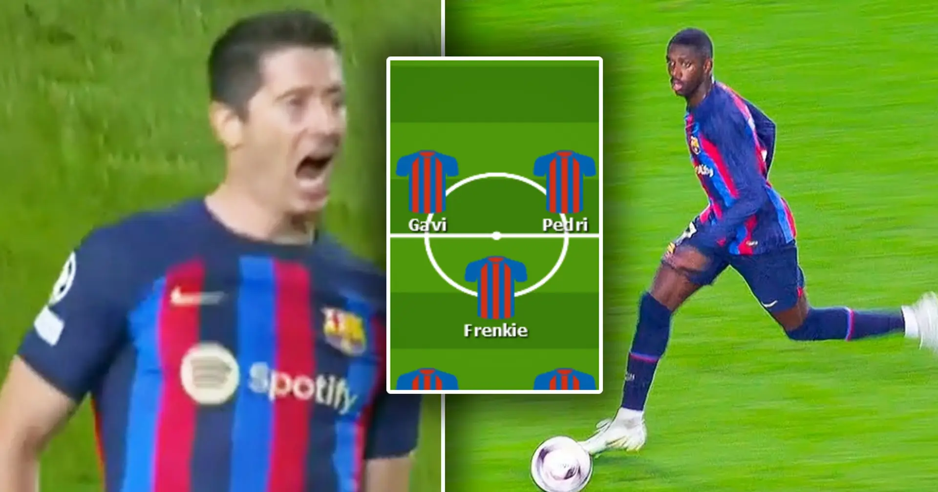 Dembele displaces Raphinha, Pedri in: Barca's best XI when injured players are fit