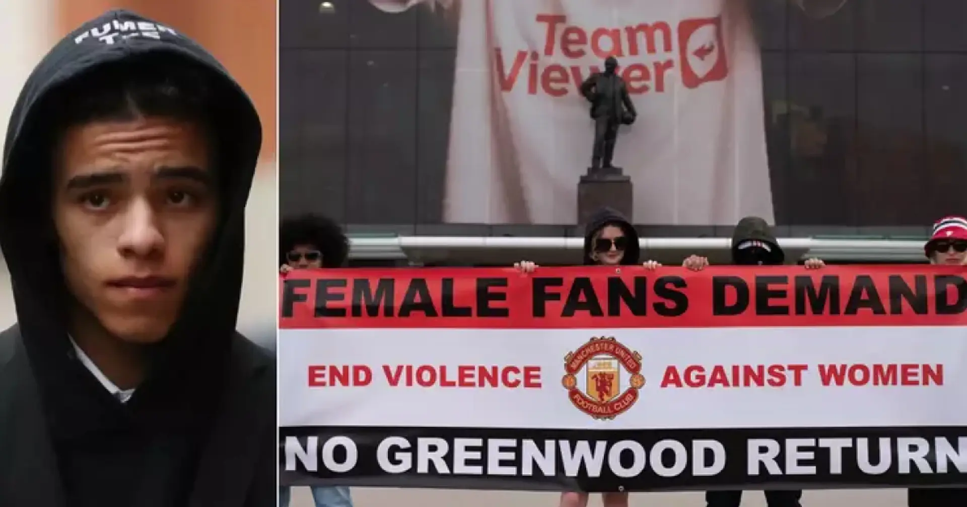 United-Fans planen Proteste, um deutlich zu machen, dass sie keine Rückkehr von Mason Greenwood wollen - der Spieler wurde der versuchten Vergewaltigung angeklagt