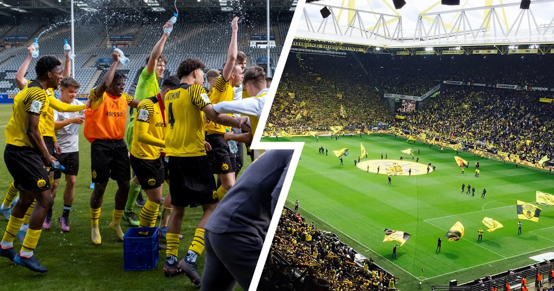 Dortmund-U19 spielt heute im Westfalenstadion: Youth League-Duell sorgt für eine "extreme Nachfrage"