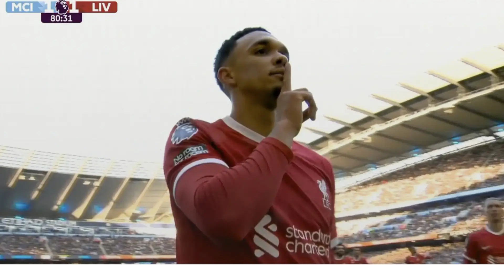LIVERPOOL VS MAN CITY FIRST HALF STATS visual data 8