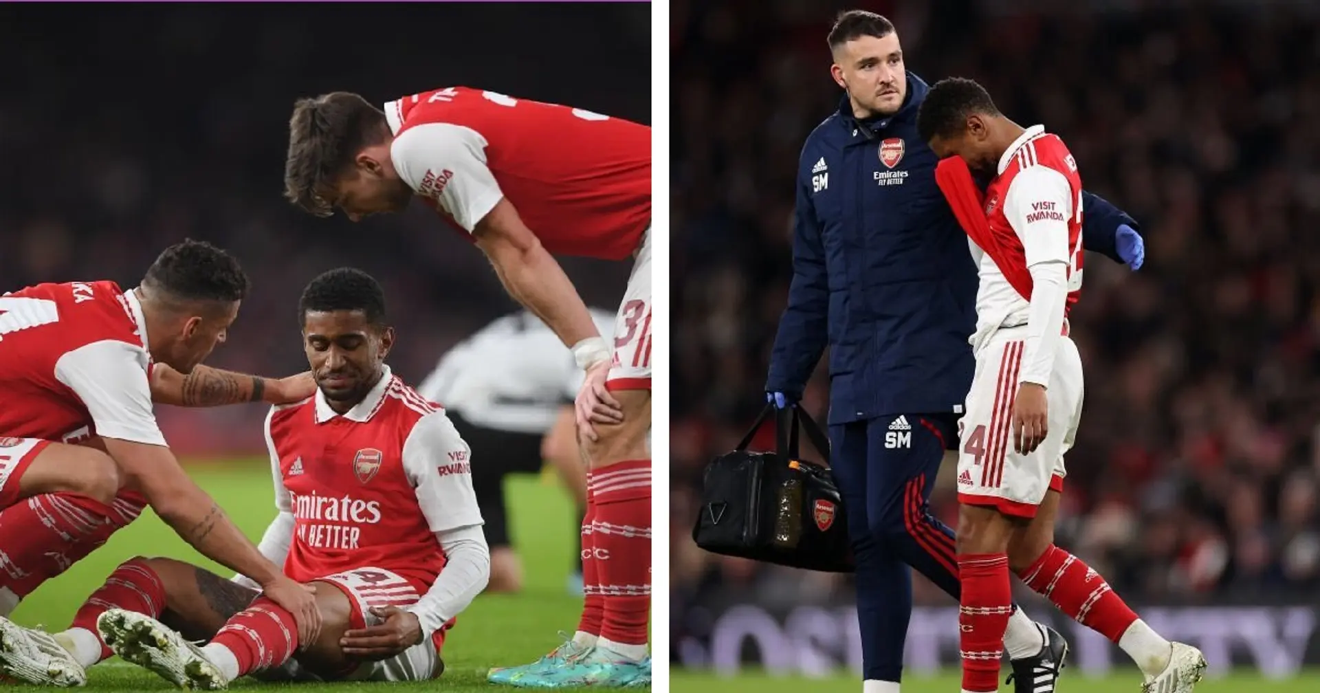 Reiss Nelson sends three-word message to Arsenal fans after injury 