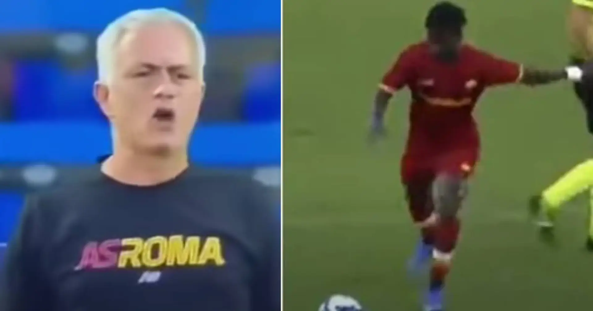 "Svegliati caz*o", Mourinho rimprovera Darboe durante l'amichevole della Roma 