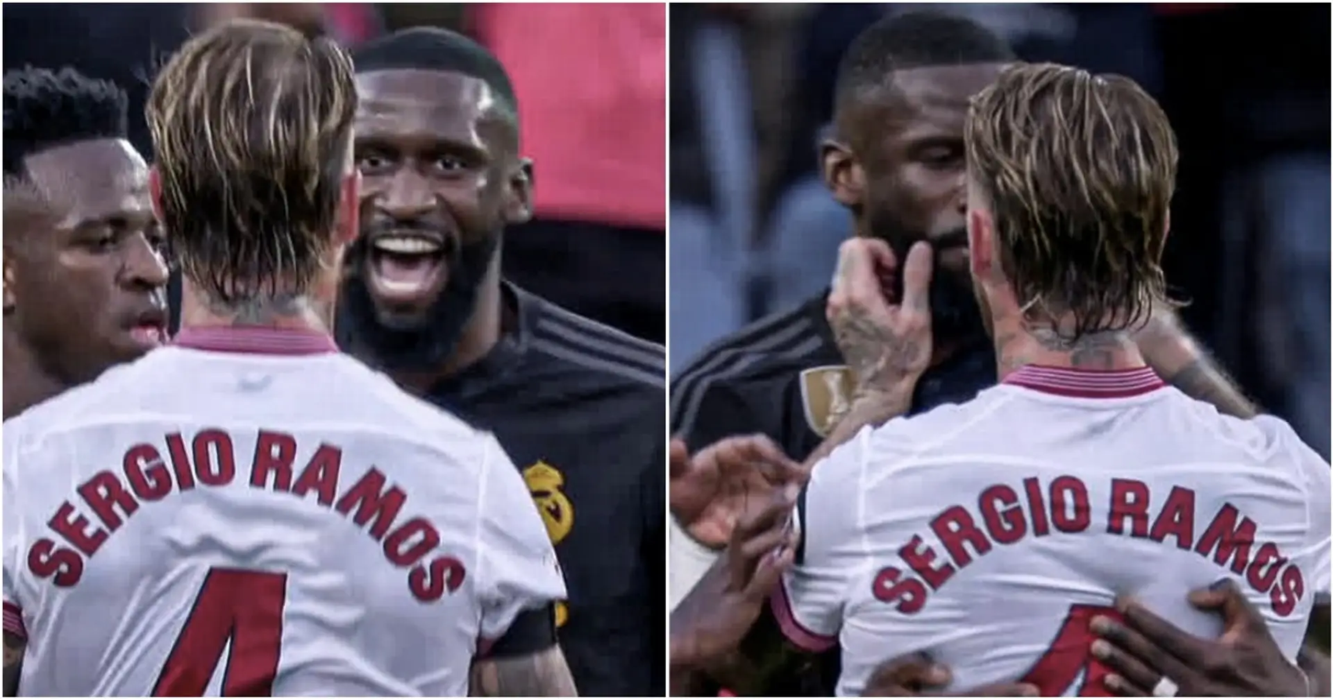 'You’re a cheap knockoff! - No, I'm the upgrade!': Fans react to Ramos vs Rudiger bust-up