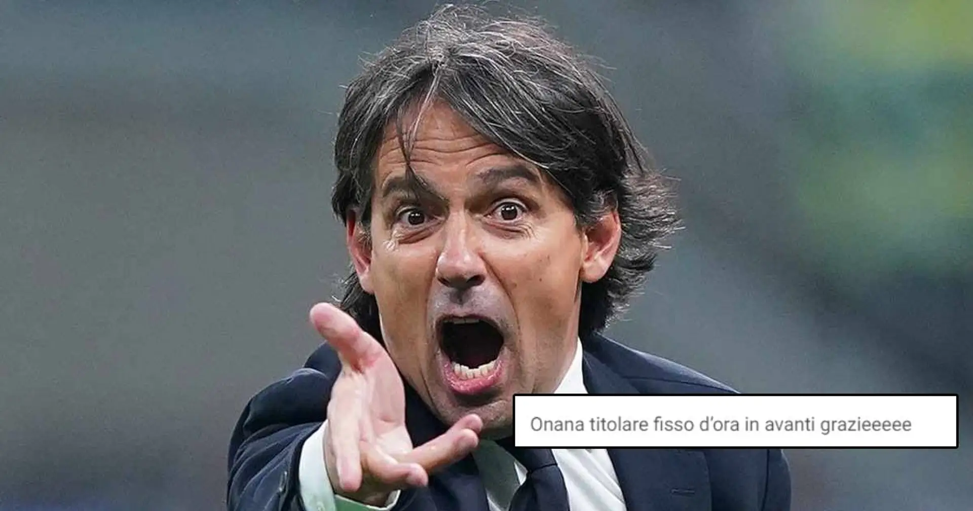 "Non ce la fa, è andato proprio": Inzaghi cambia 5 giocatori dopo il KO col Bayern, i tifosi dell'Inter lo criticano