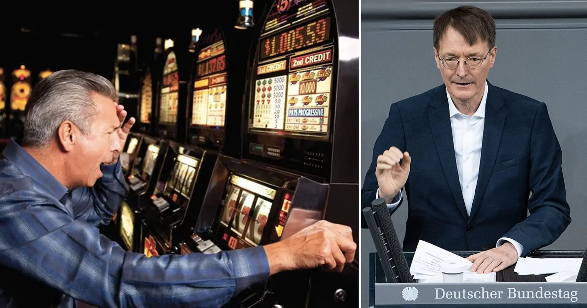 German demands instant government's reaction to 'epidemic' gambling addiction growth