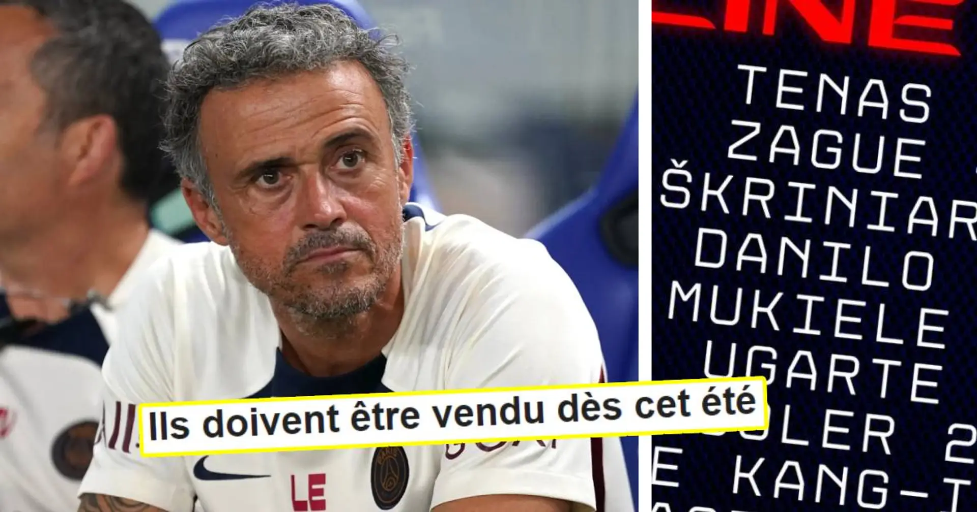 "A peu près tous" : Un fan fait un constat alarmant sur la compo de départ du PSG vs Toulouse