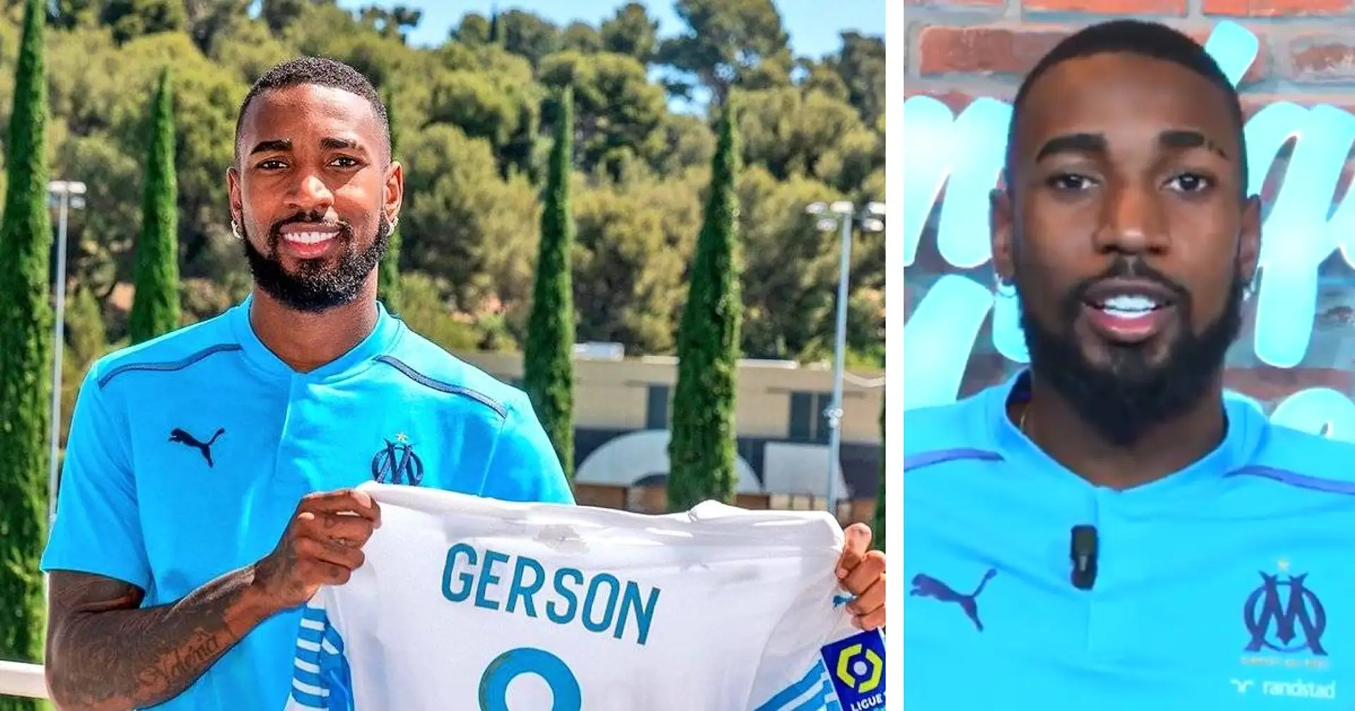 "J’espère continuer à développer un bon football", les premiers mots de Gerson en temps que joueur de l'OM