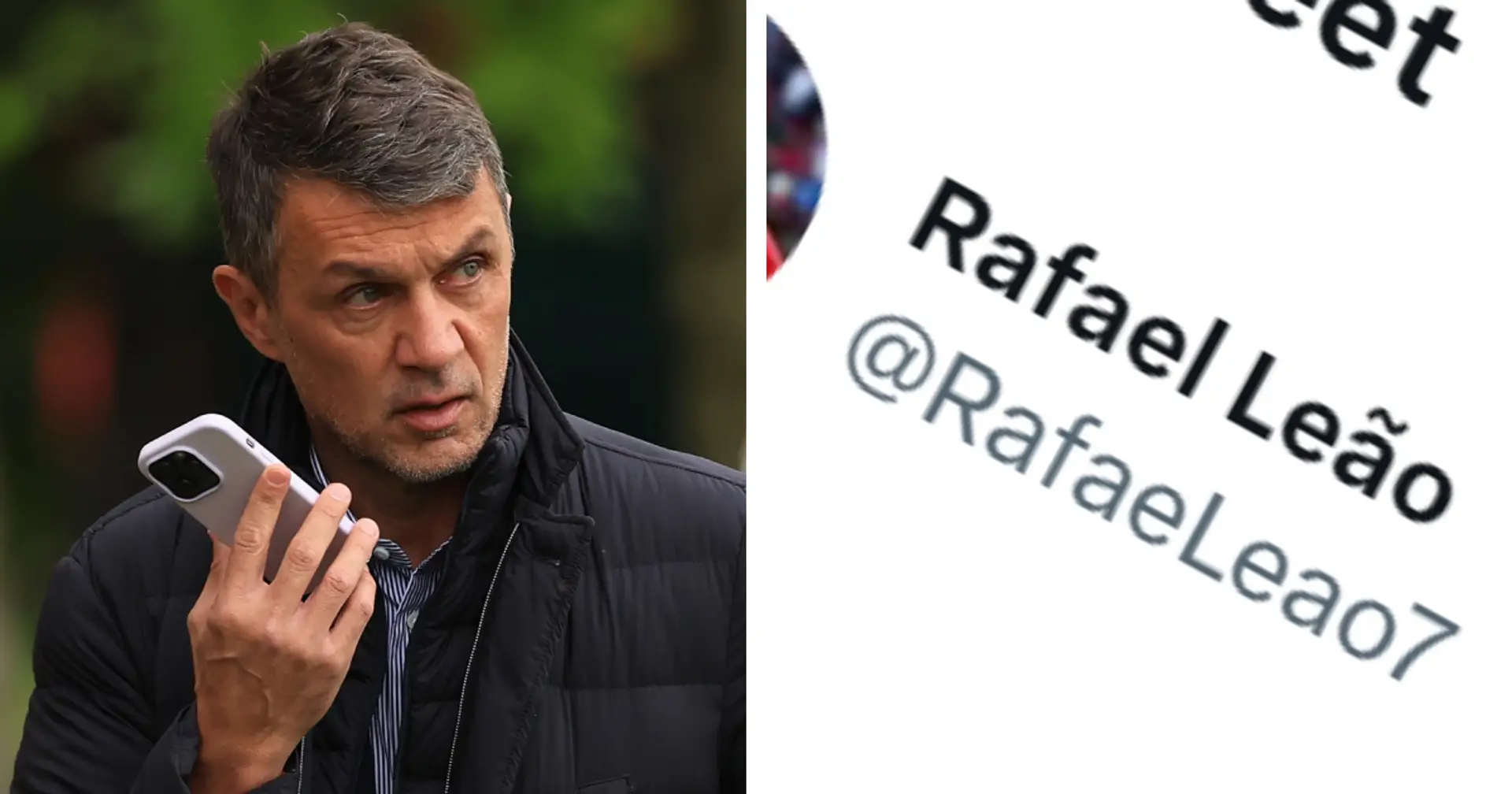 Chaos in Milan: Rafael Leao reacts after club shockingly sack Paulo Maldini two days after his contract extension 