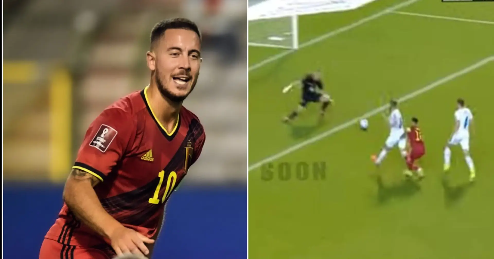 First in 2 years: Hazard scores beautiful team goal for Belgium in WC qualifiers