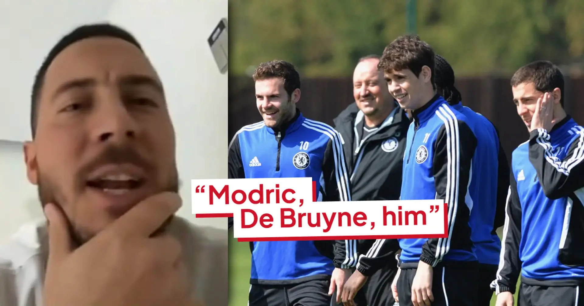 Eden Hazard names surprising Chelsea teammate among BEST he's ever played with — he was part of legendary trio