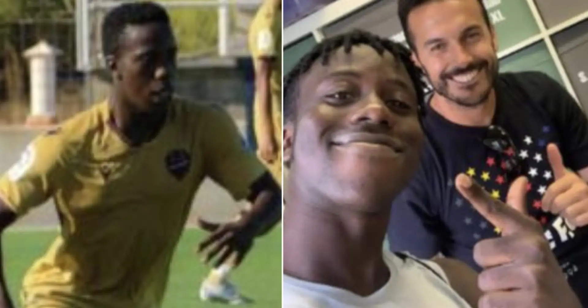 Barca could sign promising Nigerian midfielder – he has a pic with Pedro