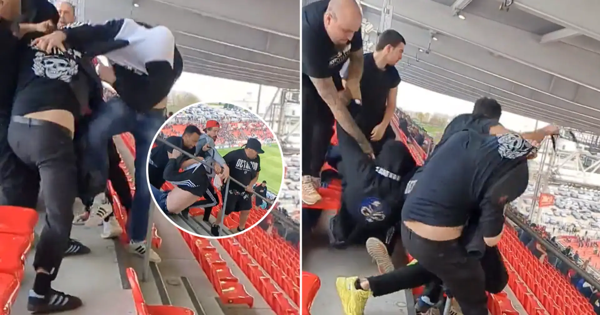🔥 Fans von Montreal und Toronto prügelten sich direkt während des Spiels auf der Tribüne (VIDEO)