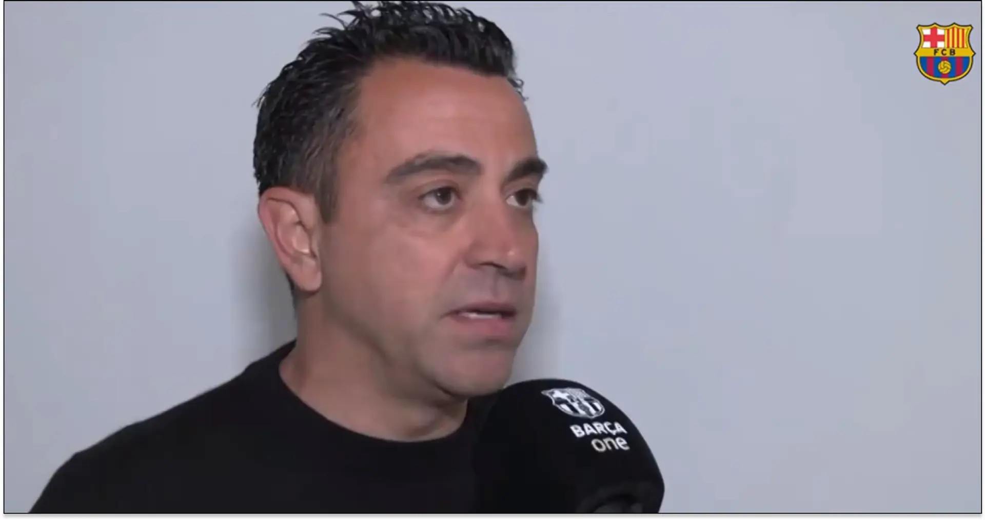 Xavi sobre la derrota en el Clásico: 'Gran injusticia, una lástima'