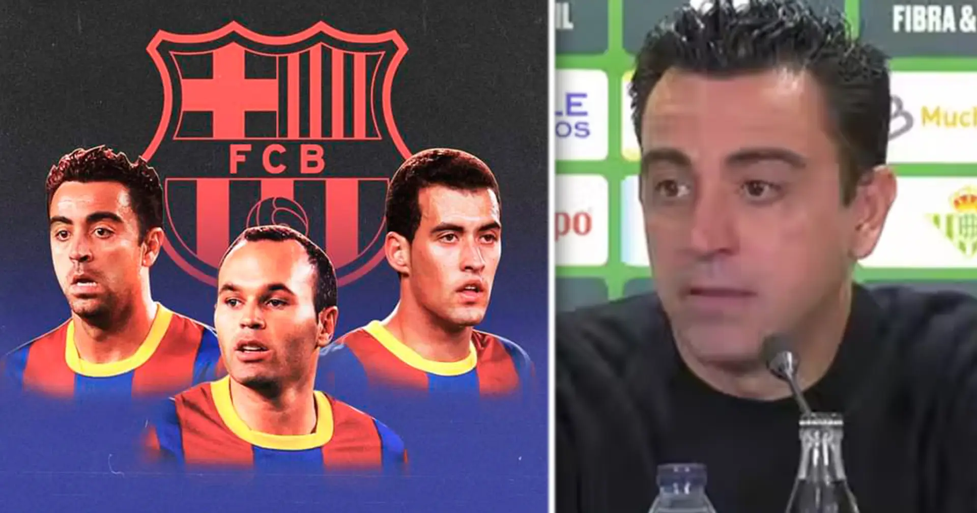 Xavi 'wants to emulate iconic trio' with Iniesta and Busquets, needs just one new player