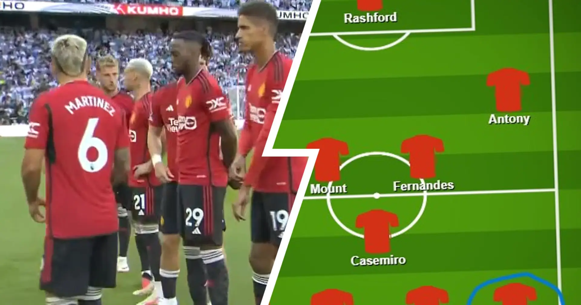 Man United's biggest positives from Spurs defeat - shown in lineup