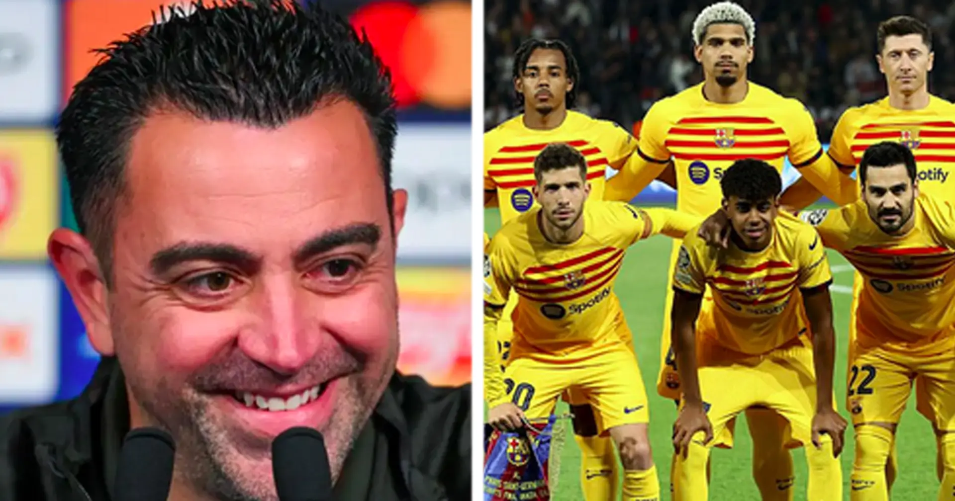 Xavi cite un recrutement du Barça qui a été "presque personnel" pour lui