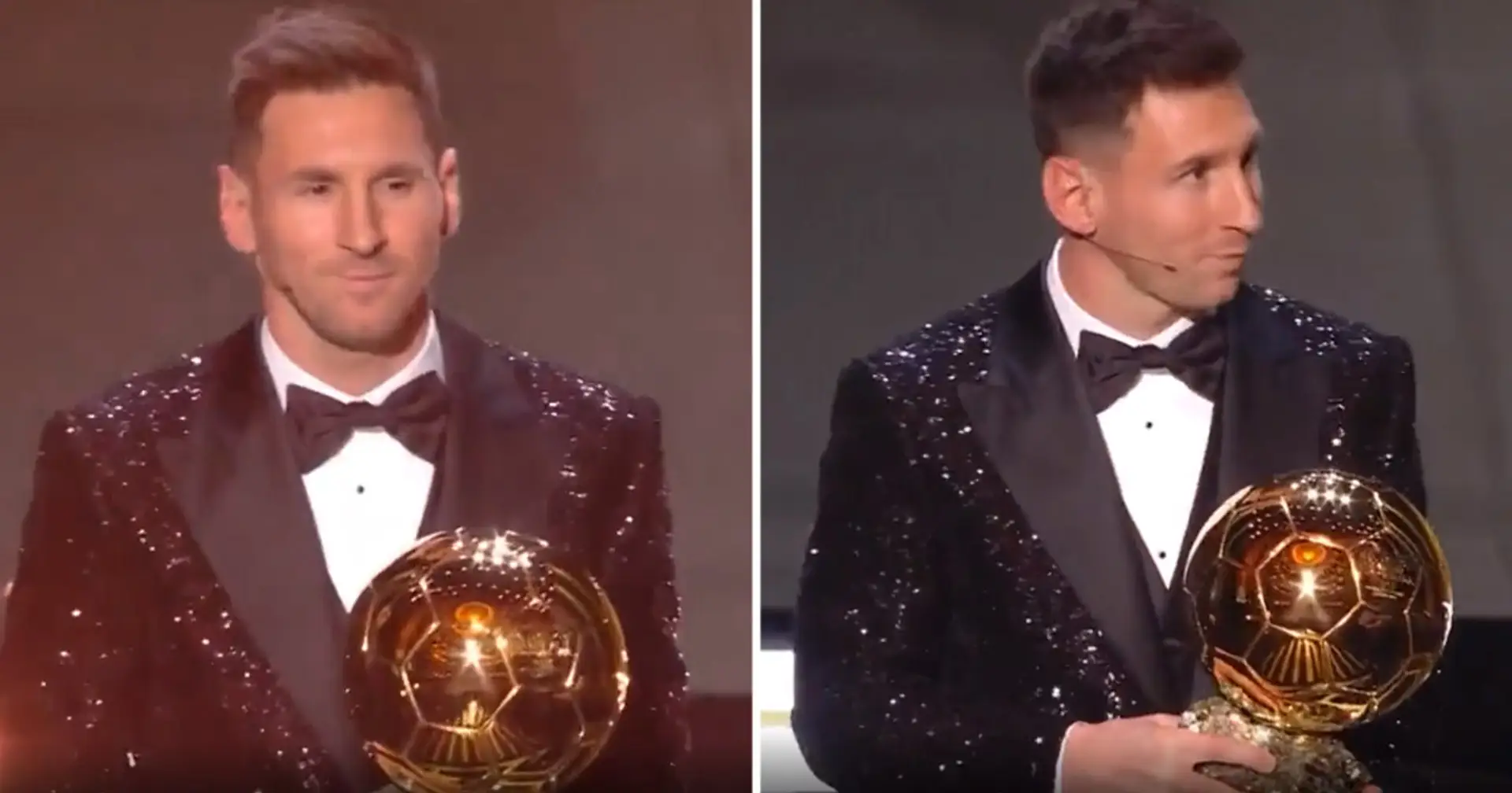 'Me preguntaron cuándo me iba a retirar, pero estoy aquí': Messi, sobre el Balón de Oro 2021
