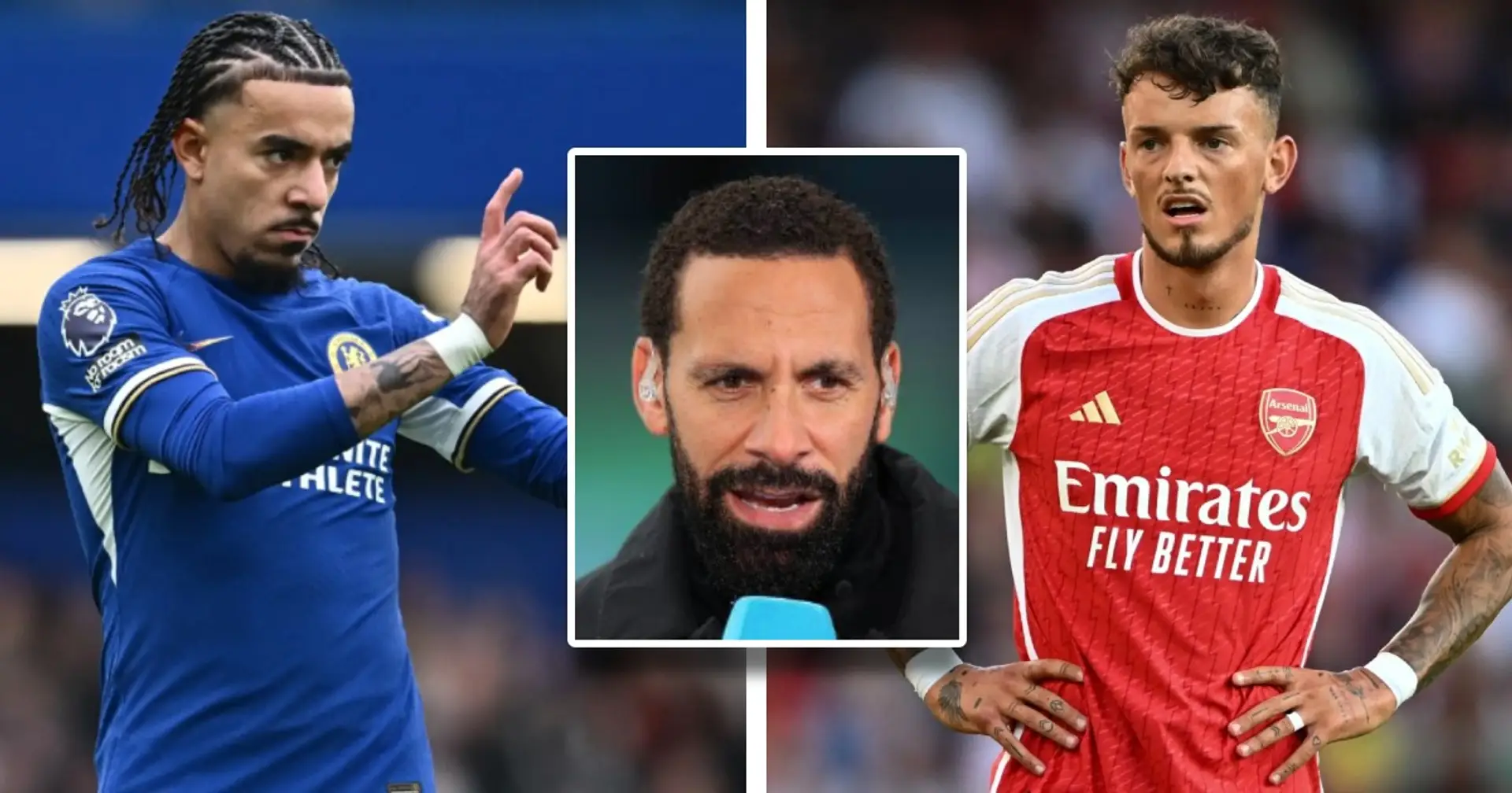 Rio Ferdinand names Malo Gusto ahead of Ben White in his Premier League Team of the Year