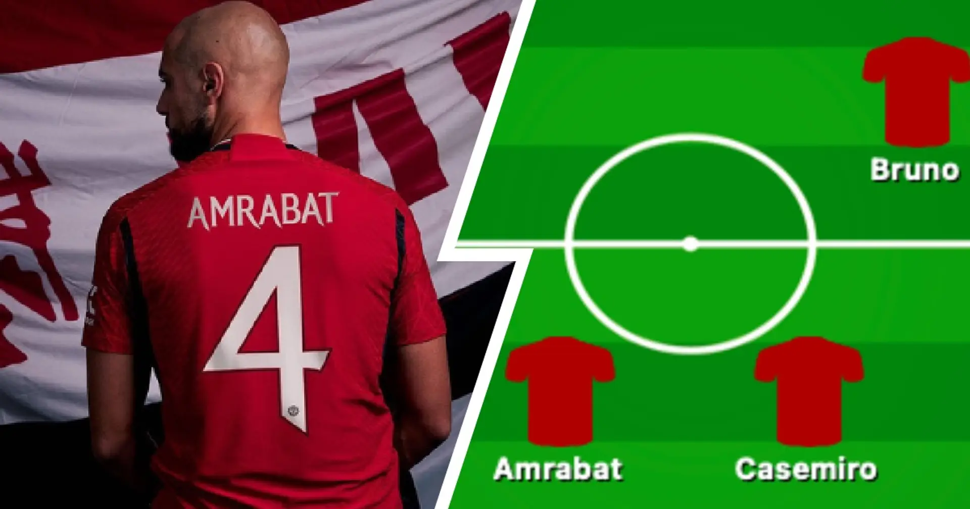 How Amrabat could unlock one of Man United's most divisive players - shown in lineup 