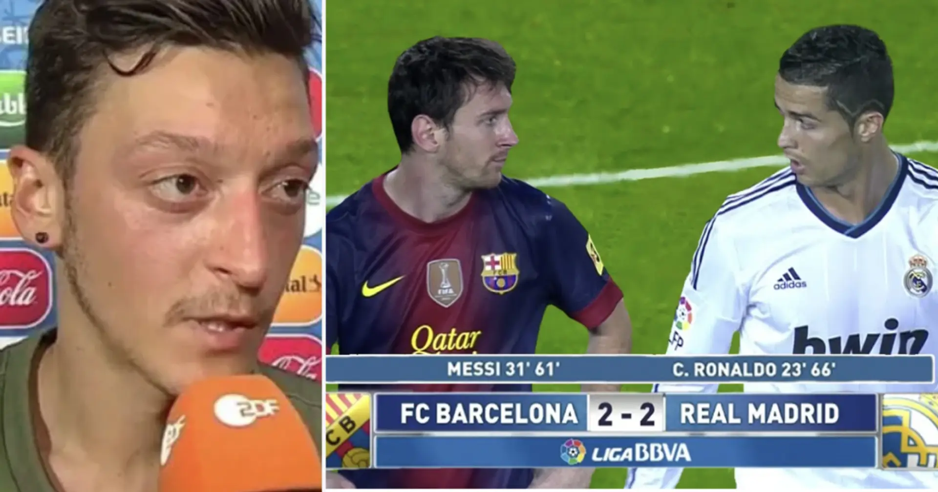 Mesut Ozil: "Cristiano contre Messi, Jose contre Pep... Battre le Barça était comme un orgasme"