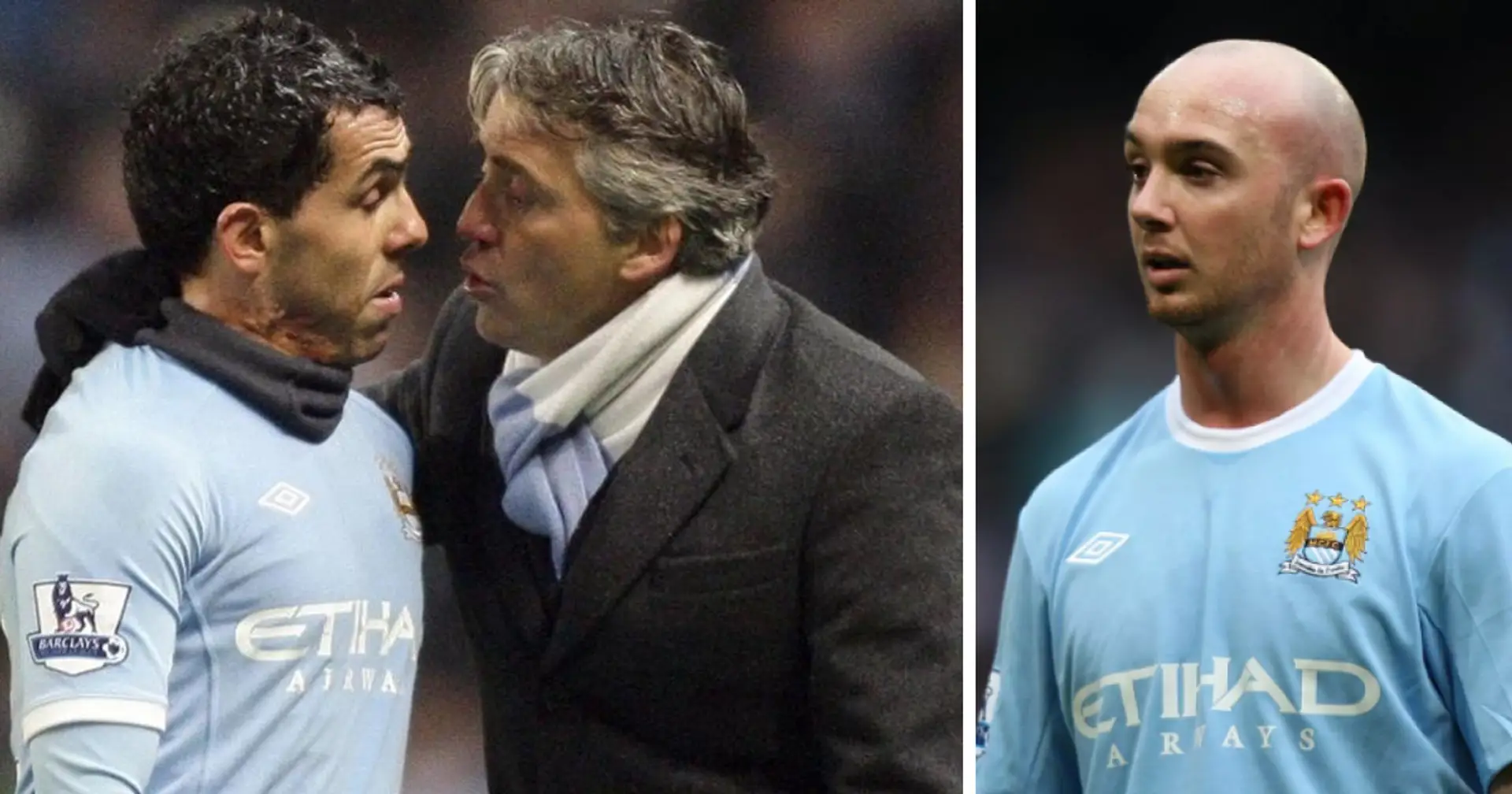 'Tevez lost it at him': Former Manchester City midfielder revealed Carlos Tevez almost had a fight with Mancini