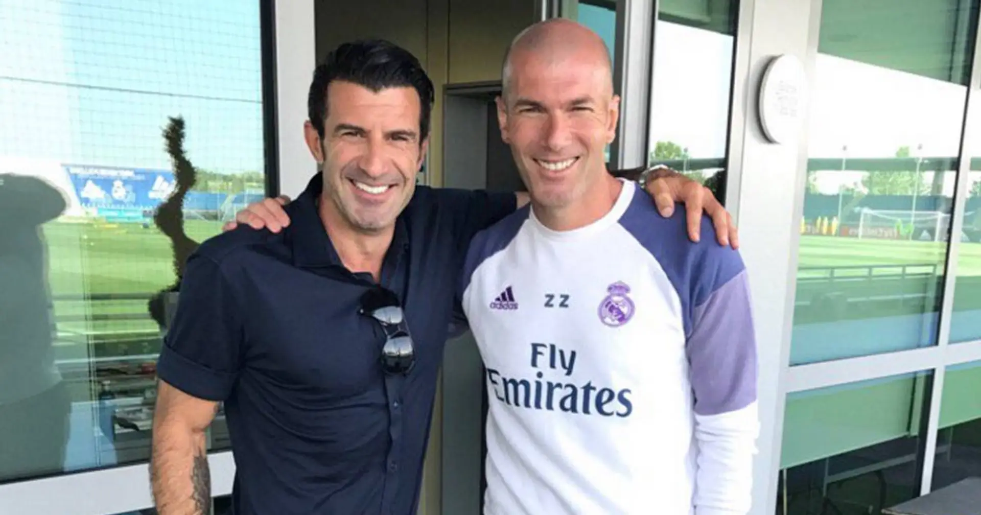 Figo defiende a Zidane: 'Nadie apostaba por él y mira lo que ha hecho'