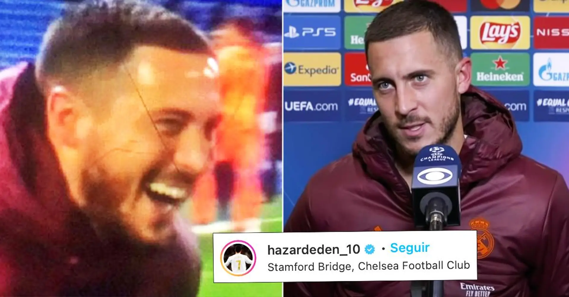Officiel: Eden Hazard répond aux personnes qui l'ont critiqué pour avoir ri avec les joueurs de Chelsea