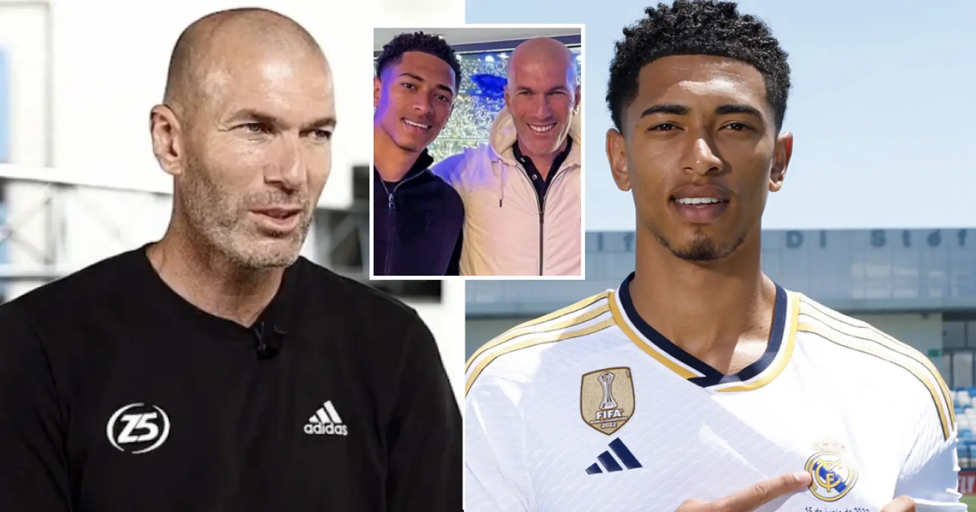 Zidane comparte su sincera opinión sobre el fichaje de Bellingham por el Real Madrid