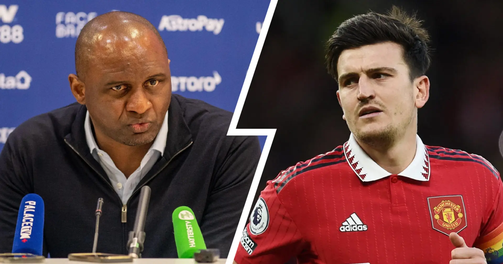 'Sometimes you show a lack of respect': Patrick Vieira comes to surprise Harry Maguire defence