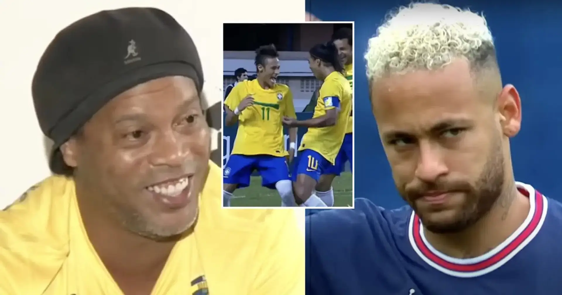 🔝 "Er ist immer noch einer der besten Spieler der Welt": Ronaldinho hat sich über die Zukunft von Neymar geäußert